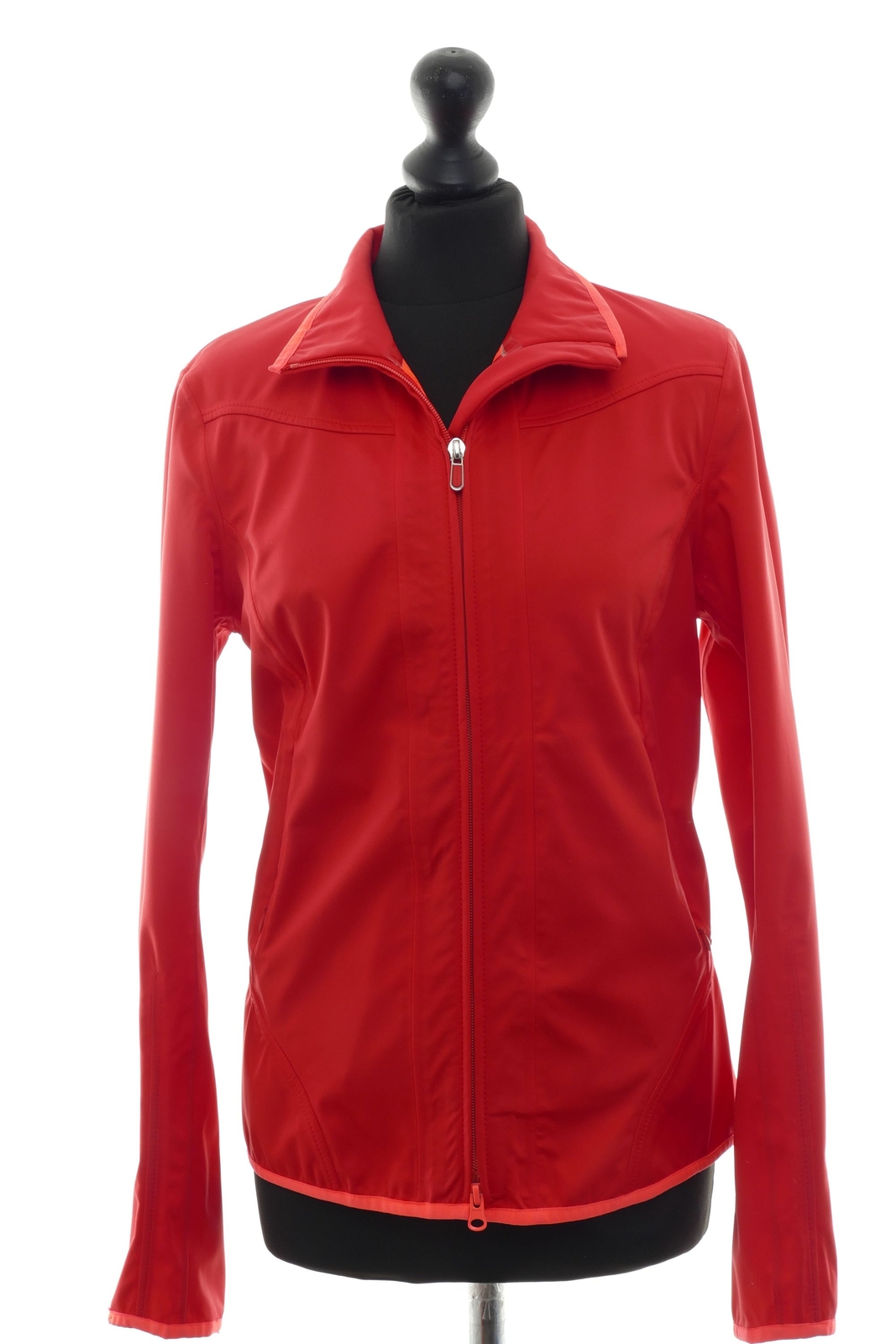 Hugo Boss Green Women's Softshell Jacket Judice 1 36 Red Solid Light Softshell