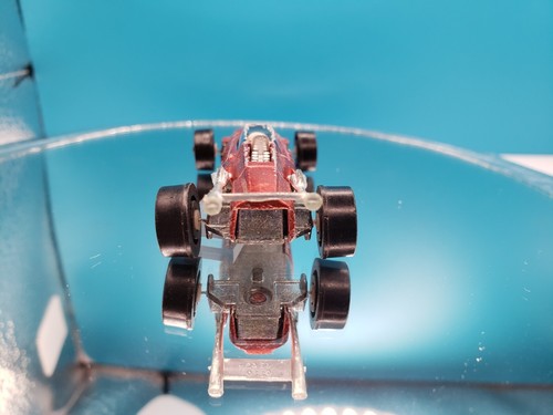 Rare Vintage Original Hot Wheels Redline 1969 Indy Eagle in Red "White Interior" - Picture 6 of 12