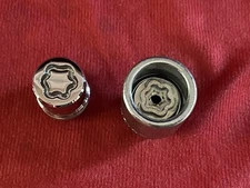 GENUINE MCGARD WHEEL LOCK KEY 046155 FITS HONDA RED "READ ENTIRE DESCRIPTION"