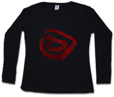 TRUE SPIRAL DAMEN LANGARM T-SHIRT Detective Leonard Symbol Sign Logo Killer
