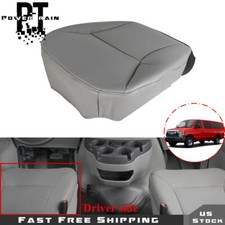 Left Driver Side Bottom Seat Cover Gray For Ford E250 E350 2002-2008 Cargo Van Left Driver Side Bottom Seat Cover Gray For Ford E250 E350 2002-2008 Cargo Van