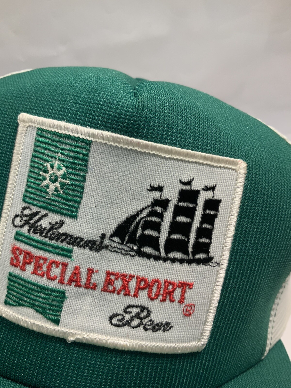 Vintage Hat Snapback Cap Patch Beer Delivery Driv… - image 2