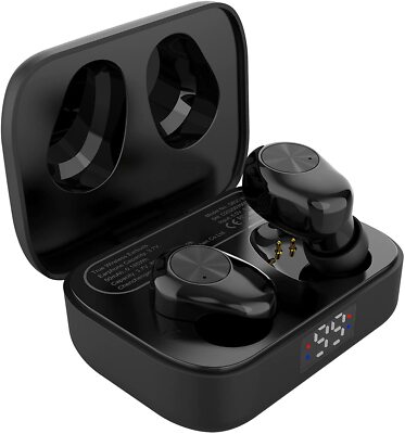 Bluetooth 5.2 Wireless Earbuds True Wireless Bluetooth Earphones IPX7 Waterproof