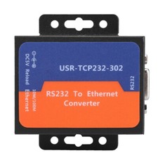 Tiny Size Serial RS232 to Ethernet TCP IP Server Module Converter USR-TCP232-302