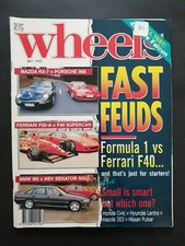 WHEELS - Vintage Australian Motoring Monthly Magazine May 1992 FORD, HOLDEN