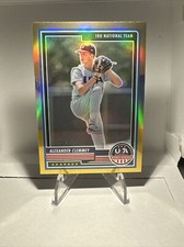 2023 PANINI STARS AND STRIPES ALEXANDER CLEMMEY GOLD SILVER BRONZE PRIZM RC