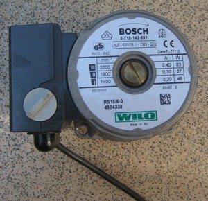 Bosch Wilo Rs15 6 3 4504338 Boiler Pump Head Ebay