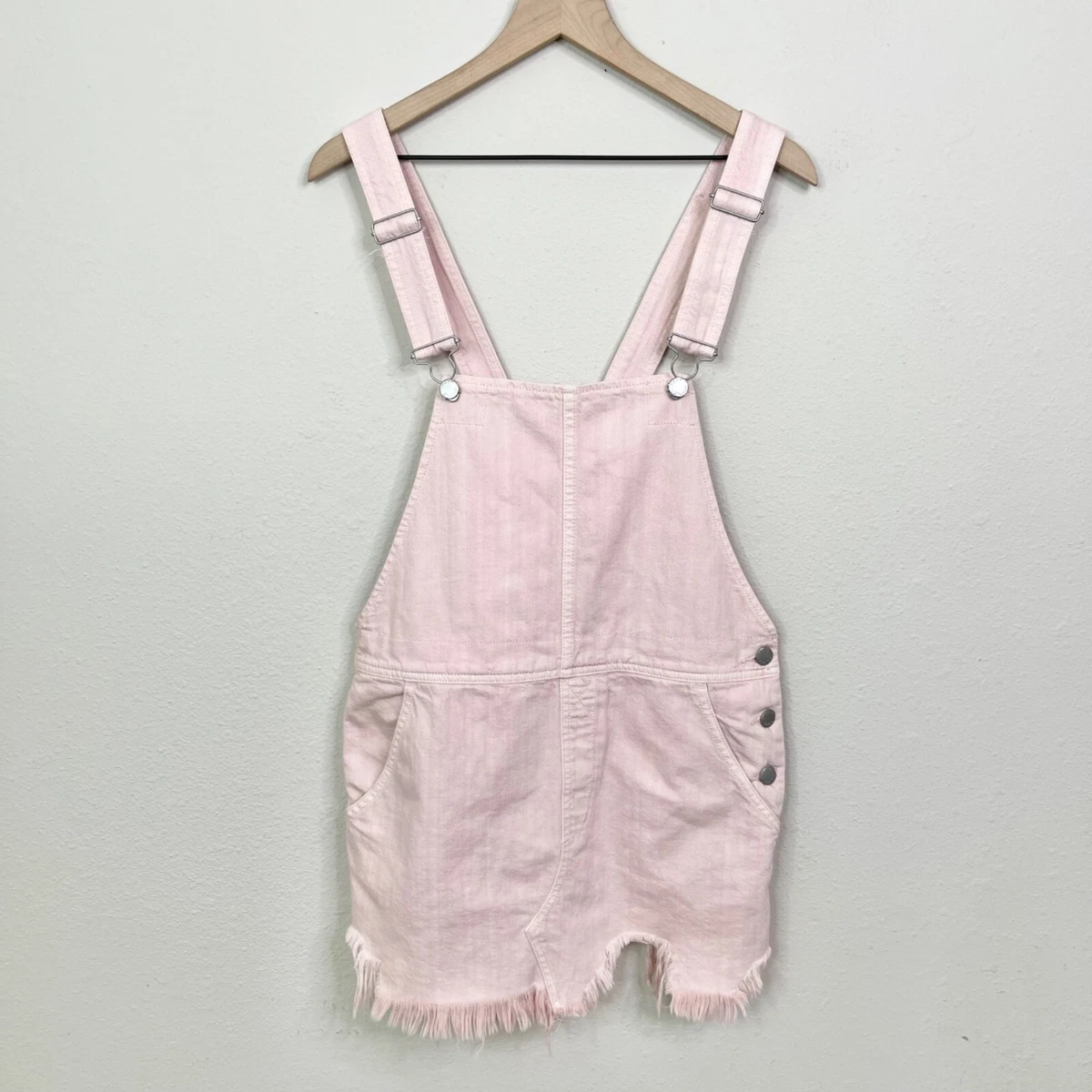 Pink denim top jumpsuit skirt