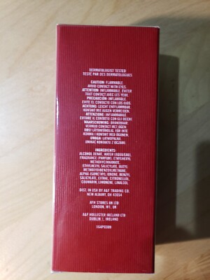 A&F FIERCE CONFIDENCE by ABERCROMBIE & FITCH 1.7 oz 50 ML COLOGNE