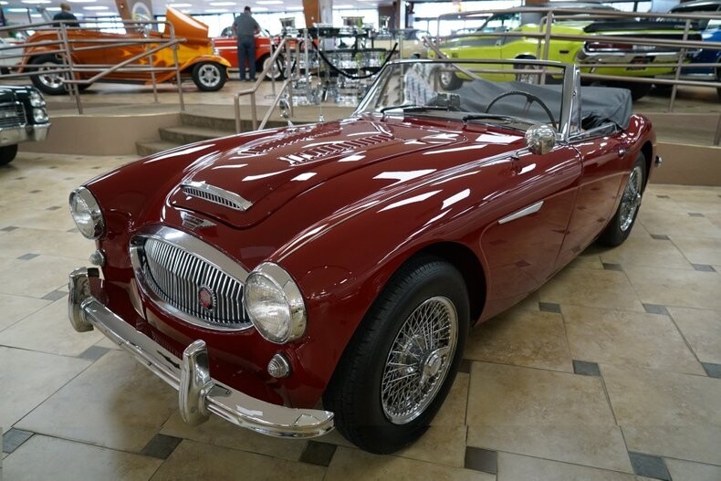 1963 Austin Healey 3000 Mk II 1963 Austin-Healey 3000 Mk II 9999 Miles Tartan Red