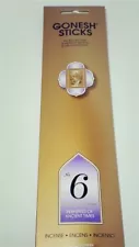 Gonesh Incense Sticks - 8 Packs -  6 Perfume Ancient Times - 20 Sticks Per Pack