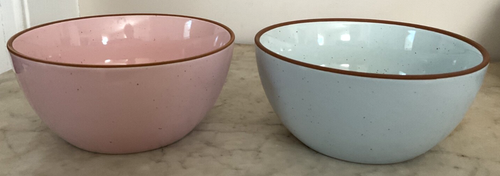 Juego de 4 cuencos de cereales Mora Ceramics multicolores moteados - Imagen 6 de 11