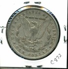 1886 P XF Morgan Dollar 100 Cent EXTRA FINE 90% NICE U.S Silver US$1 Coin #8379 — photo 2
