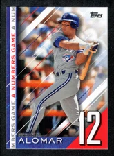 2020 Topps Update Series A Numbers Game Inserts #NG1-25 Finish Your Set, U Pick