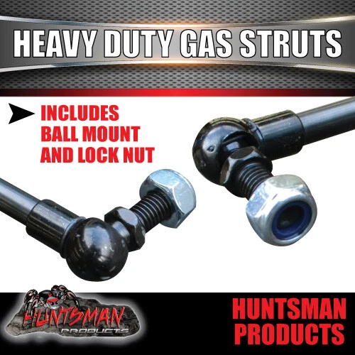 x2 600mm x 750n gas struts & Brackets, European Seals caravan camper trailer - image 3 of 4