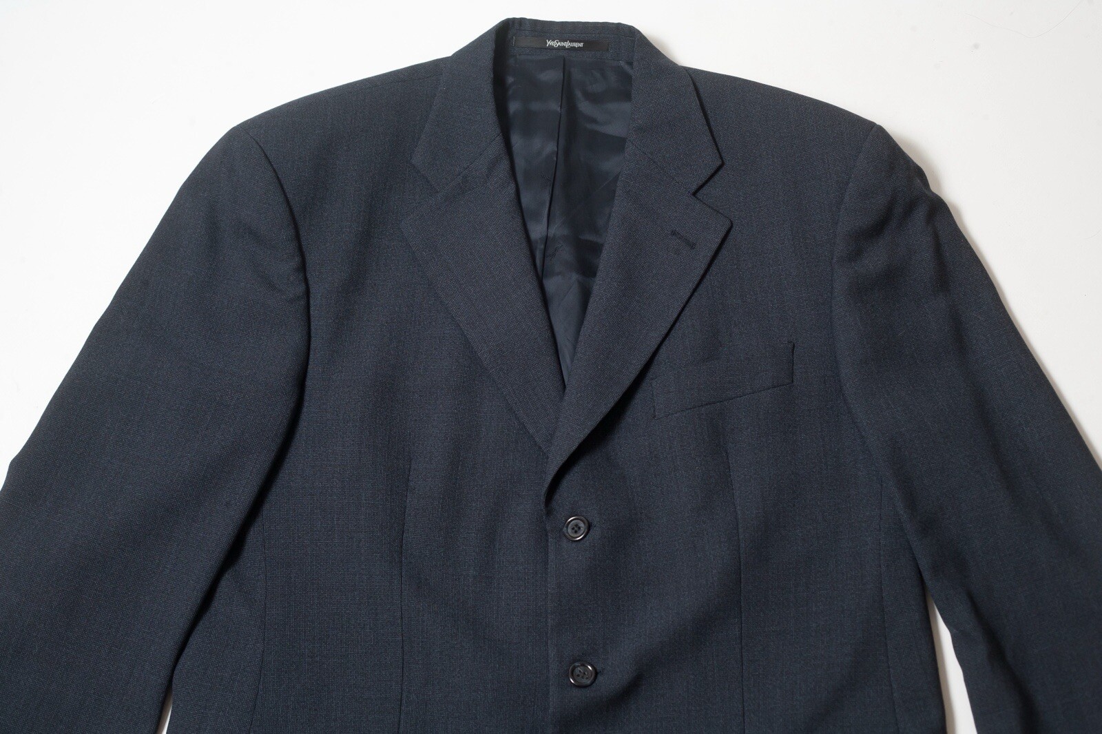 Tuta Yves Saint Laurent vintage 3 pezzi lana uomo taglia 52