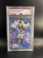 1998-99 Fleer Tradition - Plus Factor #142 Michael Jordan. PSA 7.