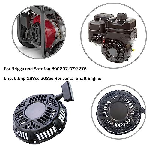 Avviatore A Strappo Per Motore Briggs &amp; Stratton 163cc &ndash; Ricambio Per Tosaerba Toro