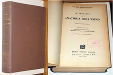 ISTITUZIONI DI ANATOMIA DELL'UOMO VOLUME 2 GIULIO CHIARUGI 1940 EDITR. LIBRARIA