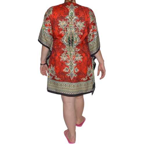Sommerkleid Strandkleid Damenkleider Freizeitkleid Boho Strandkaftan Urlaub - Bild 50 von 51
