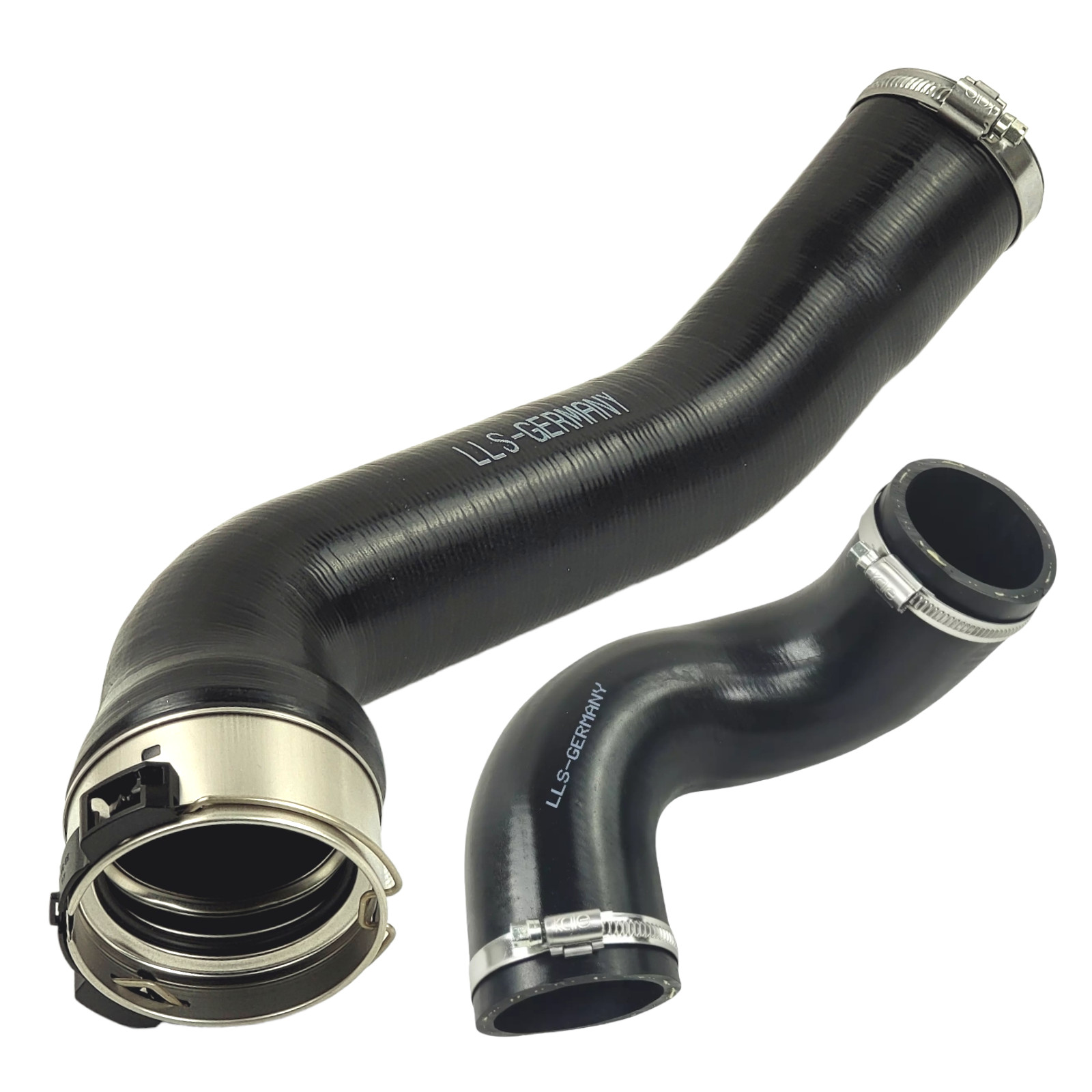 2X Turbo Hose Intercooler Hose For JEEP PATRIOT 2.0 2.2 CRD 4X4 04891966AB