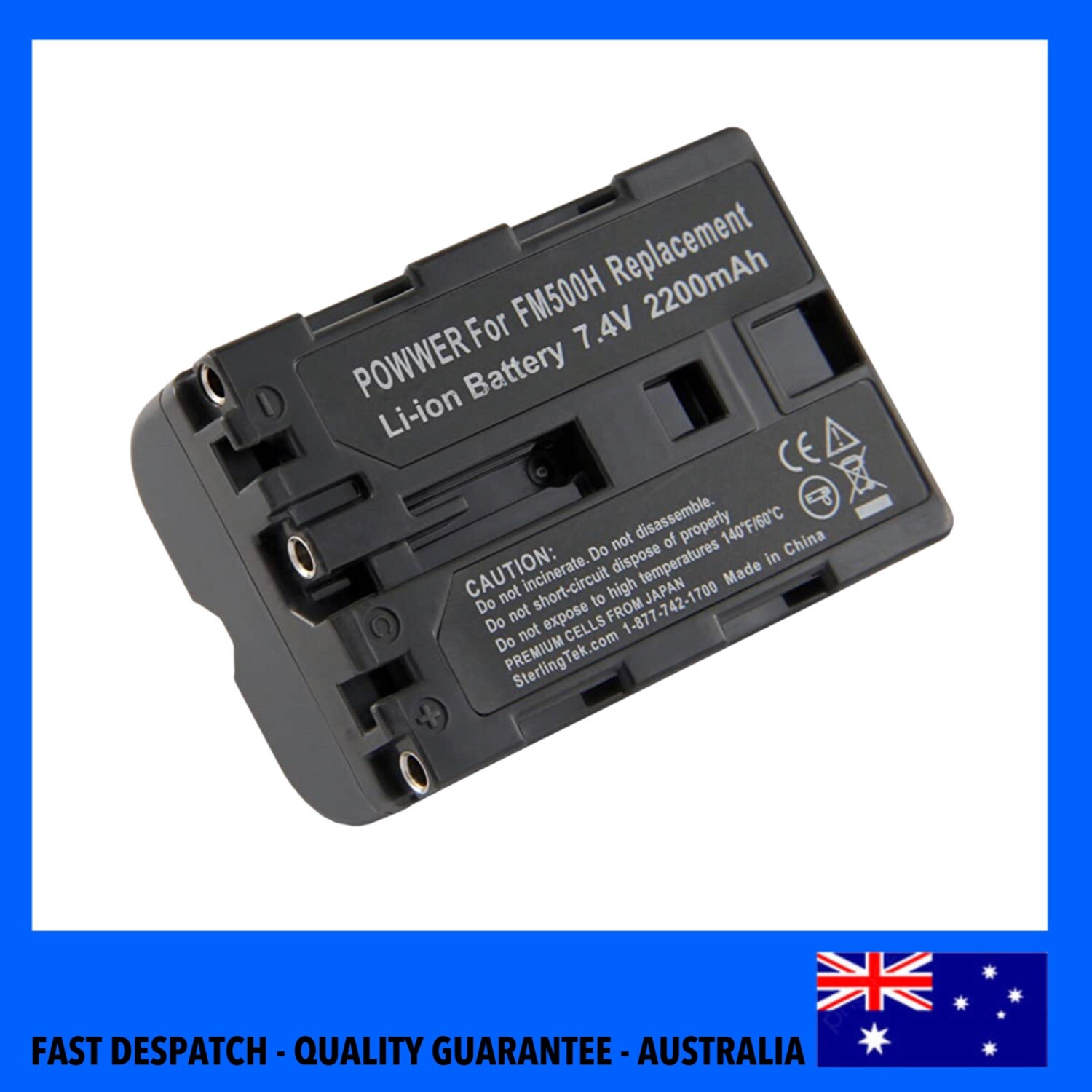 DSTE® 2 x NP-FM500H Li-ion batterij compatibel met Sony A200 A300 A350 A700 Alpha A58 Alpha A99 DSLR-A100 DSLR-A100B DSLR-A100H DSLR-A100K DSLR-A100W DSLR-A200 DSLR-A2 00K DSLR-A200W