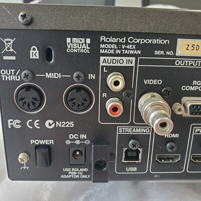 Roland V-4EX Four Channel Digital Video Mixer Good Working