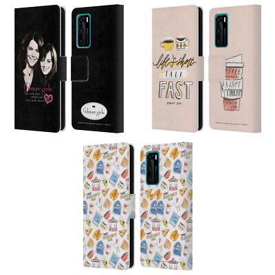 OFFICIAL GILMORE GIRLS GRAPHICS LEATHER BOOK WALLET CASE FOR HUAWEI PHONES 4