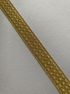 18 mm Gold Mylar Zopf, Militäruniform