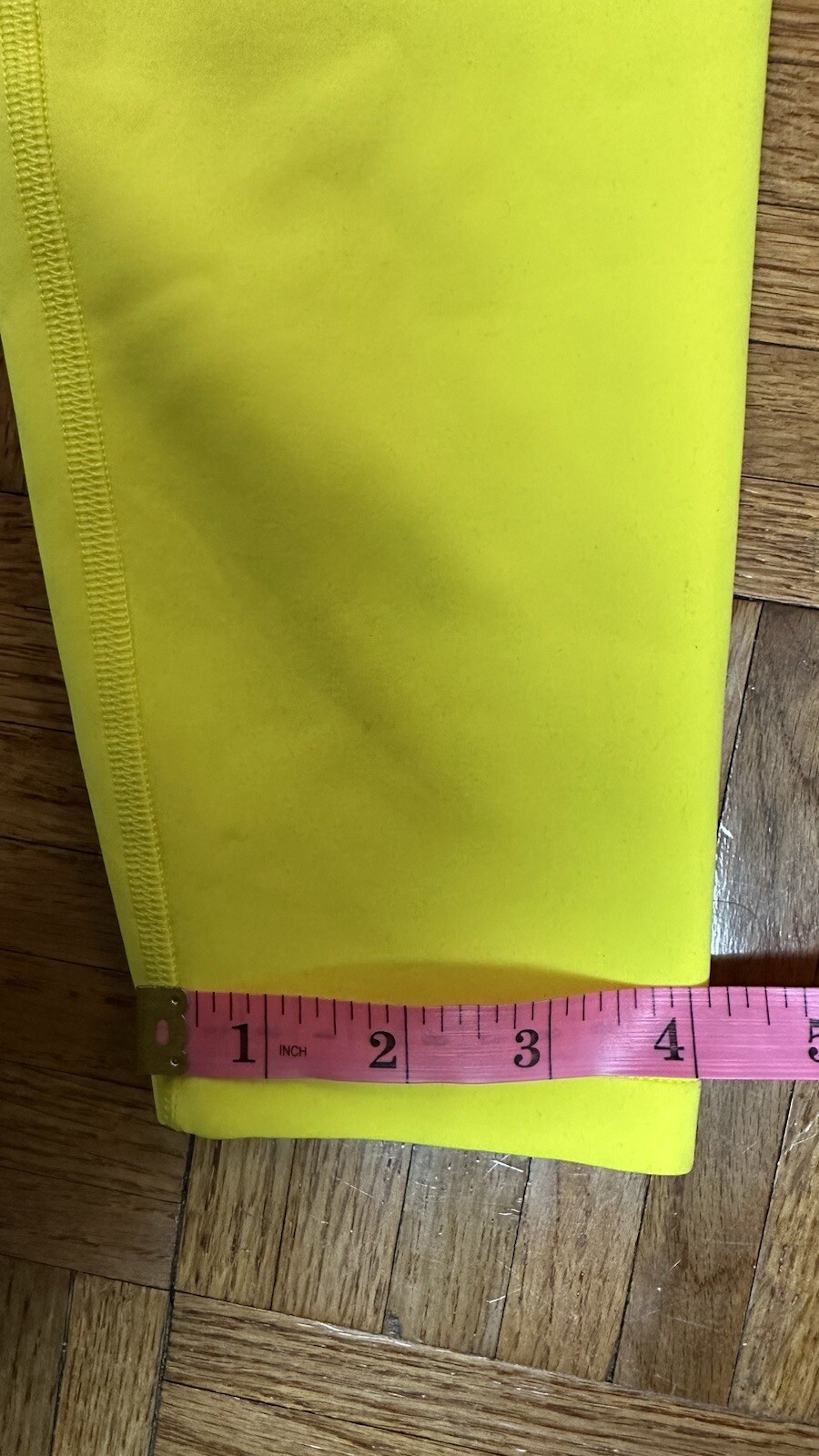 Womens NIKE x OFF-WHITE SS20 NRG Tights Gyakusou In Yellow Size Small thumbnail 8