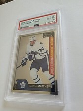 2016-17 Auston Matthews OPC O-PEE-CHEE Platinum Marquee Rookie RC PSA 10 GEM
