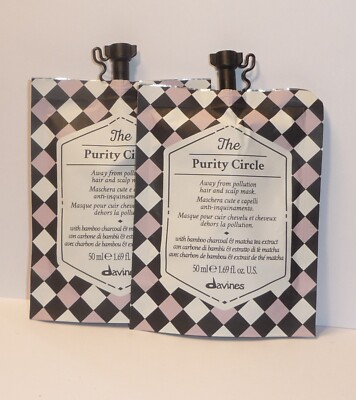 Davines The  Purity Circle Haarmaske 2 x  50ml
