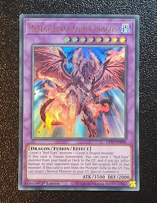 Yugioh GFTP-EN096 Meteor Black Comet Dragon Ultra Rare 1st Edition MINT