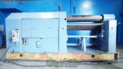 1-1/4'' x 5', Used Herkules Initial Pinch Power Roll, Heavy Duty Metal Plate R...