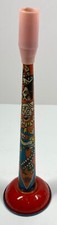 Vintage US Metal Toy Mfg. Co. 9" Clown Masquerade Noise Maker Horn