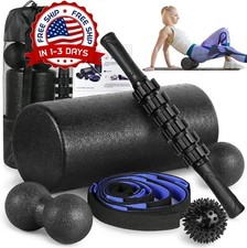 Juego de rodillos de espuma para fisioterapia y ejercicio de todo el cuerpo NEW
