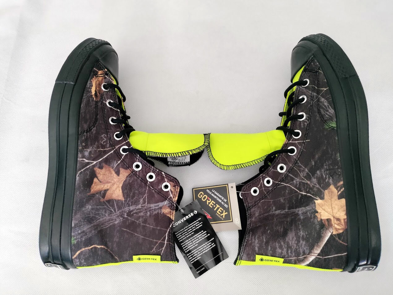 UNISEX CONVERSE HIGH TOP CHUCK 70 TAYLOR ALL STAR OPI PC BOOT GORE-TEX CAMO LOVE - Picture 95 of 173
