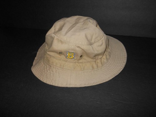 BRUINS BEIGE BUCKET HAT SZ 