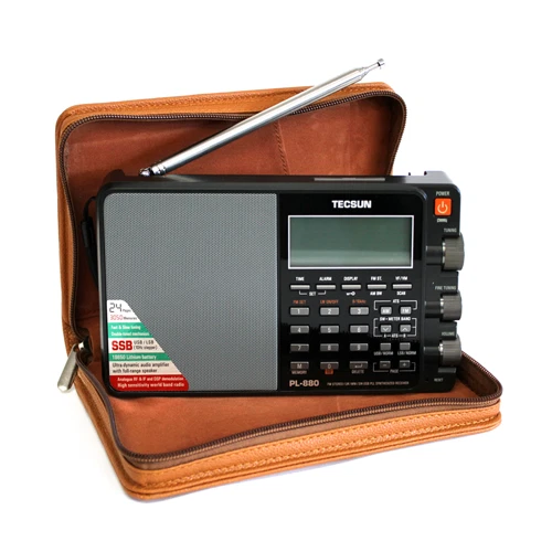 Tecsun PL880 Portable Digital PLL Dual Conversion AM/FM/SW/LW/SSB DSP Radio - image 2 of 4