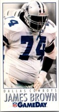 1992 GameDay #205 James Brown