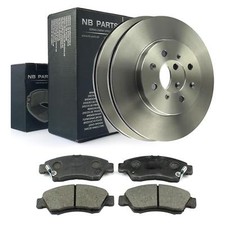 Bremsscheiben 258mm Bremsbeläge vorne für Honda City IV V GD GM2 Jazz II III