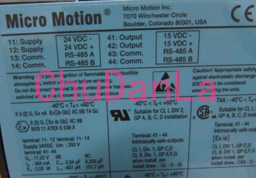 1PCS Used Micro Motion 7070 - Picture 4 of 5