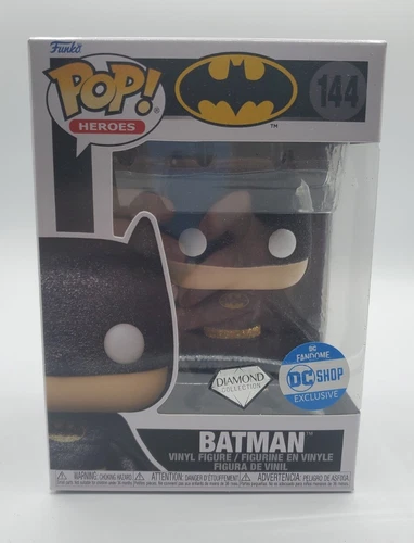 Funko POP! Heroes: Batman (Diamond)(DC Shop) #144