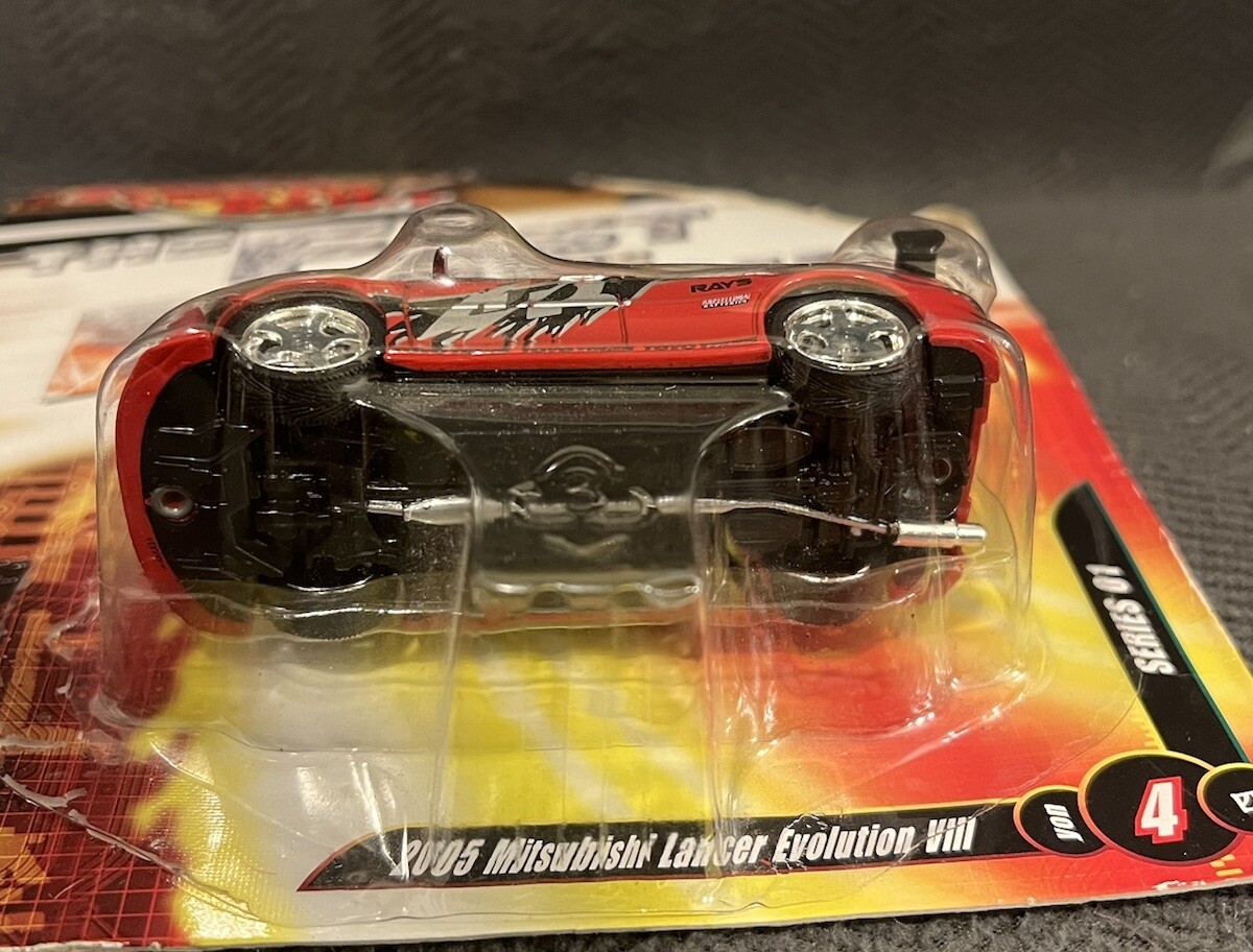 ミニカー FAST&FURIOUS TOKYO DRIFT LANCER TOKYO DRIFT BLUE THE FAST & THE FURIOUS 2002 MITSUBISHI