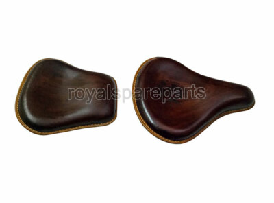 Siège Avant En Cuir Véritable Marron Pour Royal Enfield Classic 350/500 - Neuf