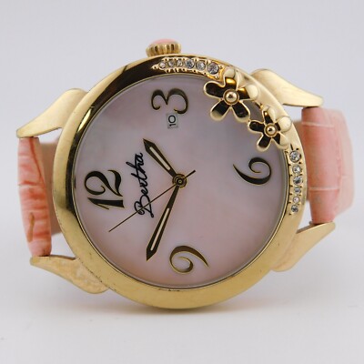 Bertha Genuine Leather Quartz Analog Women display picture 2
