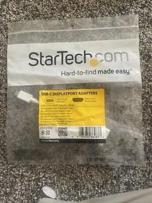 StarTech.com USB-C 24 pin male to 19 pin HDMI Female Displayport Adapter CDP2HDW