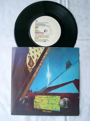 ELVIS COSTELLO & THE ATTRACTIONS - Radio Radio 7" - ADA 24 - 1978 UK - Pecko Cut