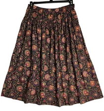 Sostanza Contemporary Apparel Womans Long Skirt Maxi Size Large Vintage USA