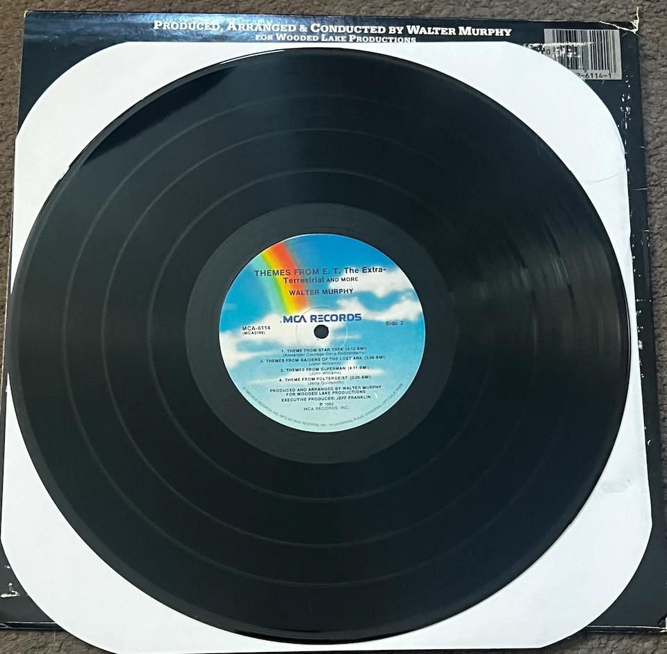 Gebraucht Themes From E.T.The Extra-Terrestrial LP MCA-6114 (1982) Promo Kopie - Bild 4 von 4